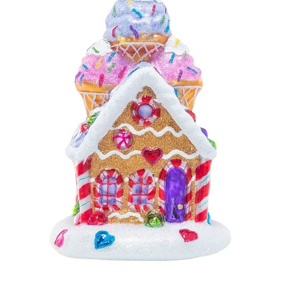 Christopher Radko Ornament Sprinkled Sundae Chalet NIB - Picture 2 of 2